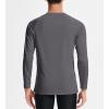 imageDEVOROPA Boys UPF 50 Long Sleeve Rash Guard Swim Shirt Quick Dry Lightweight Swimsuit Youth SPF Fishing Hiking Sun ShirtsGray