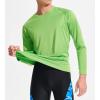 imageDEVOROPA Boys UPF 50 Long Sleeve Rash Guard Swim Shirt Quick Dry Lightweight Swimsuit Youth SPF Fishing Hiking Sun ShirtsGreen