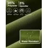 imageDEVOROPA Mens Athletic Running Shorts 7 Inch Lightweight Quick Dry Gym Workout Basketball Hiking Sports Shorts Zipper PocketsArmy Green