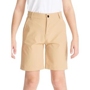 imageDEVOROPA Boys Golf ampamp School Uniform Shorts  Beige Regular Rise Modern StyleKhaki