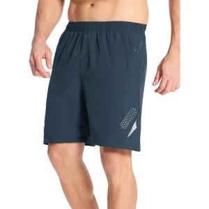 imageDEVOROPA Mens Athletic Running Shorts 7 Inch Lightweight Quick Dry Gym Workout Basketball Hiking Sports Shorts Zipper PocketsCool Gray