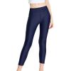 imageDEVOROPA Boys Girls Swim Pants Quick Dry Swimming Leggings Board Surfing Beach Swimwear UPF 50 Tights Rash Guard SwimsuitNavy