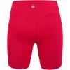 imageDEVOROPA Girls 5quot Spandex Volleyball Bike Shorts Stretch Youth Athletic Gymnastics Kid Yoga Dance Compression Shorts PocketRed