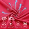 imageDEVOROPA Girls 5quot Spandex Volleyball Bike Shorts Stretch Youth Athletic Gymnastics Kid Yoga Dance Compression Shorts PocketRed