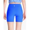 imageDEVOROPA Girls 5quot Spandex Volleyball Bike Shorts Stretch Youth Athletic Gymnastics Kid Yoga Dance Compression Shorts PocketRoyal Blue