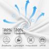 imageDEVOROPA Girls 5quot Spandex Volleyball Bike Shorts Stretch Youth Athletic Gymnastics Kid Yoga Dance Compression Shorts PocketWhite