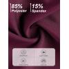 imageDEVOROPA Girls Tennis Skirts Stretch Adjustable Waist Youth Golf Athletic Pleated Skorts Lining Kids Cheer Shorts PocketMaroon