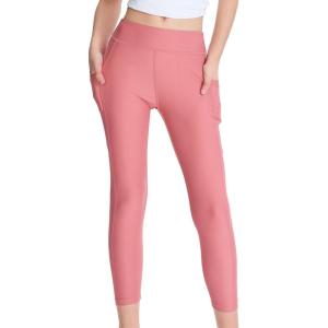 imageDEVOROPA Boys Girls Swim Pants Quick Dry Swimming Leggings Board Surfing Beach Swimwear UPF 50 Tights Rash Guard SwimsuitPink