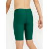 imageDEVOROPA Boys Swim Jammers Youth Competitive Swim Team Trunks Racing Swimsuit Athletic Swimming Shorts SlimStandardHuskyGreen