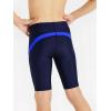 imageDEVOROPA Boys Swim Jammers Youth Competitive Swim Team Trunks Racing Swimsuit Athletic Swimming Shorts SlimStandardHuskyNavyBlue