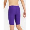 imageDEVOROPA Boys Swim Jammers Youth Competitive Swim Team Trunks Racing Swimsuit Athletic Swimming Shorts SlimStandardHuskyPurple