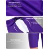 imageDEVOROPA Boys Swim Jammers Youth Competitive Swim Team Trunks Racing Swimsuit Athletic Swimming Shorts SlimStandardHuskyPurple