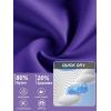 imageDEVOROPA Boys Swim Jammers Youth Competitive Swim Team Trunks Racing Swimsuit Athletic Swimming Shorts SlimStandardHuskyPurple