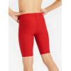 imageDEVOROPA Boys Swim Jammers Youth Competitive Swim Team Trunks Racing Swimsuit Athletic Swimming Shorts SlimStandardHuskyRed