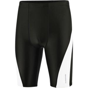 imageDEVOROPA Boys Swim Jammers Youth Competitive Swim Team Trunks Racing Swimsuit Athletic Swimming Shorts SlimStandardHuskyBlackWhite