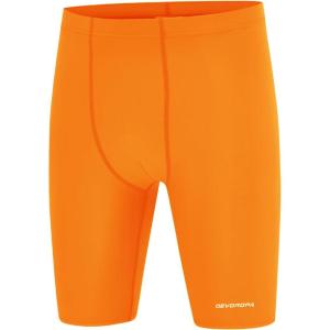 imageDEVOROPA Boys Swim Jammers Youth Competitive Swim Team Trunks Racing Swimsuit Athletic Swimming Shorts SlimStandardHuskyOrange