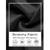 image:imageDEVOROPA Youth Boys Compression Shorts Performance Athletic Base Layers Workout Training Underwear Side PocketBlack