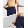 image:imageDEVOROPA Youth Boys Compression Shorts Performance Athletic Base Layers Workout Training Underwear Side PocketNavy