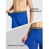 image:imageDEVOROPA Youth Boys Compression Shorts Performance Athletic Base Layers Workout Training Underwear Side PocketRoyal Blue