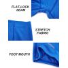 image:imageDEVOROPA Youth Boys Swim Shorts Square Leg Swimsuit Nylon Swimming Boxer Brief UPF 50Blue
