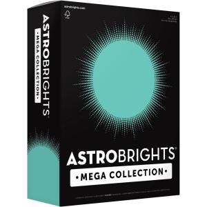 imageAstrobrights Mega Collection Colored Paper Punchy Pastel Blue Bliss 625 Sheets 24 lb89 gsm 85quot x 11quot  MORE SHEETS 91730625 Count Pack of 1
