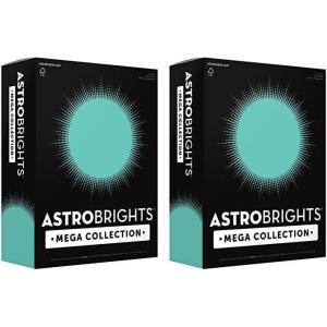 imageAstrobrights Mega Collection Colored Paper Punchy Pastel Blue Bliss 625 Sheets 24 lb89 gsm 85quot x 11quot  MORE SHEETS 91730625 Count Pack of 2