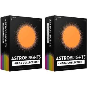 imageAstrobrights Mega Collection Colored Paper quotJoyfulquot 5Color Assortment 625 Sheets 24 lb89 gsm 85quot x 11quot  MORE SHEETS 91624625 Count Pack of 2