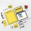 imageAstrobrights Mega Collection Colored Cardstock Punchy Pastel Lemon Twirl 320 Sheets 65 lb176 gsm 85quot x 11quot  MORE SHEETS 91750320 Count Pack of 2