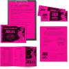 imageAstrobrights Mega Collection Colored Paper Bright Pink 625 Sheets 24 lb89 gsm 85quot x 11quot  MORE SHEETS 91674625 Count Pack of 1