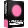imageAstrobrights Mega Collection Colored Cardstock Neon Pink 320 Sheets 65 lb176 gsm 85quot x 11quot  MORE SHEETS 916811 Ream