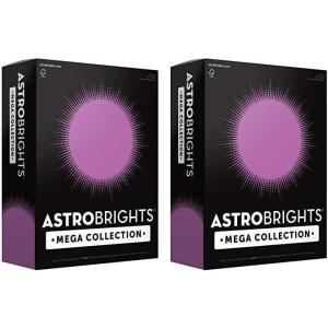 imageAstrobrights Mega Collection Colored Cardstock Bright Purple 320 Sheets 65 lb176 gsm 85quot x 11quot  MORE SHEETS 91697320 Count Pack of 2