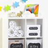 imageAstrodesigns Sticker Paper 12quot x 12quot Fully Adhesive Back White 30 Sheets 91709Black
