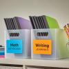 imageAstrodesigns Sticker Paper 12quot x 12quot Fully Adhesive Back White 30 Sheets 91709Brights