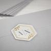 imageAstrodesigns Sticker Paper 12quot x 12quot Fully Adhesive Back White 30 Sheets 91709Metallic Champagne Pearl