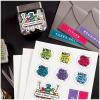 imageAstrodesigns Sticker Paper 85quotx11quot 24lb89gsm White 15 Sheets 912960215 Count Pack of 1
