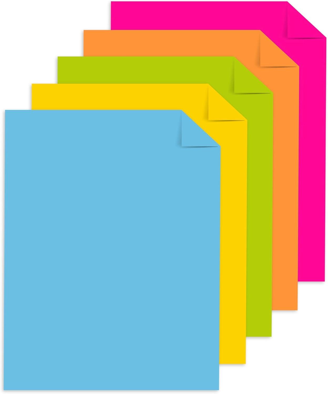 imageAstrobrights Mega Collection Colored Paper quotBrilliantquot 5Color Assortment 625 Sheets 24 lb89 gsm 85quot x 11  MORE SHEETS 91684Paper