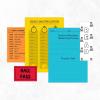 imageAstrobrights Mixed Carton 85quot x 11quot 65 lb176 gsm 4Colors and Bright White Cardstock 250 Sheets Each1250 Sheets Total