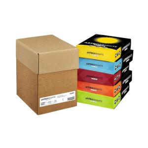 imageAstrobrights Mixed Carton 85quot x 11quot 24 lb89 gsm 5Color 500 Sheets Each2500 Sheets Total