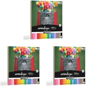 imageAstrodesignsCreative Collection Starter Kit Cardstock 12quot x 12quot 65 lb176 gsm 18Color Assortment 72 Sheets 464080312inch x 12inch 72Pkg Pack of 3