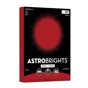 imageRed Holiday Paper 24 lb Premium 85 x 11 Astrobrights Rover Red Perfect for Holiday Cards Invitations DIY Arts ampamp Crafts 270 Sheets