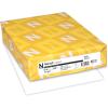 imageNeenah White Cardstock 65 lb 85quot x 11quot 250 Sheets Thick and durable card stock for invitations business cards crafts and printing