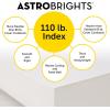 image:imagePremium Astrobrights White Cardstock 85 x 11 110 lb Index 94 Brightness 200 Sheets  Heavyweight Astro White Card Stock for Invitations Business Cards Crafts and Printing