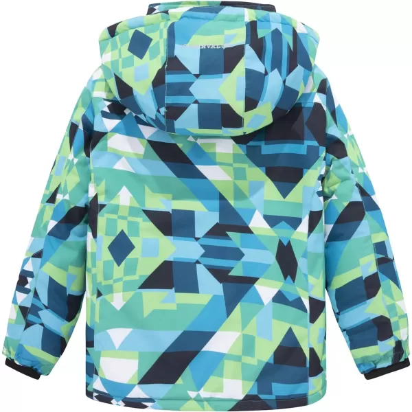 imageFARVALUE Boys Waterproof Ski Jacket Windproof Winter Coat Warm Snow Coat Outdoor Raincoats Hooded WindbreakerCamo