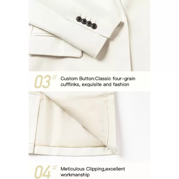 imageFARVALUE Womens Casual Oversized Blazer Long Sleeve Open Front Work Office Blazer Lapel Suit Jackets Shoulder PadsApricot