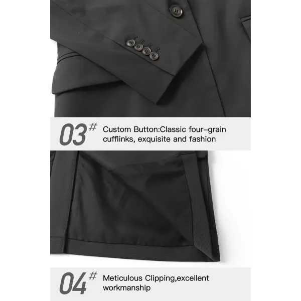 imageFARVALUE Womens Casual Oversized Blazer Long Sleeve Open Front Work Office Blazer Lapel Suit Jackets Shoulder PadsBlack