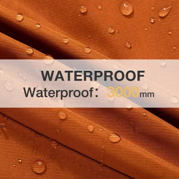 imageFARVALUE Womens Double Breasted Trench Coat Water Resistant Windbreaker Classic Belted Lapel OvercoatCaramel