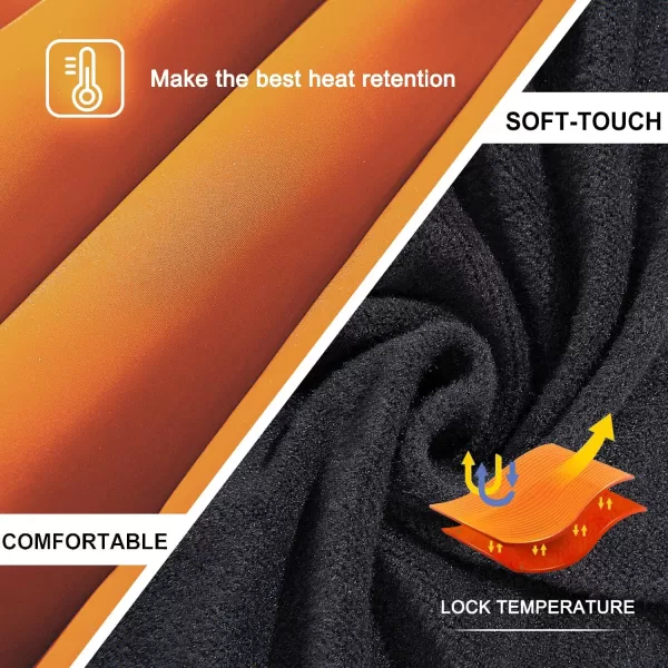imageFARVALUE Boys Water Resistant Winter Coat Warm Quilted Puffer Jacket Hooded Parka Thicken Down Jacket for BoysOrange