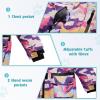 imageFARVALUE Girls Waterproof Ski Jacket Windproof Winter Coat Warm Fleece Snow Coat Outdoor Raincoats HoodedZpurple Camo