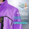 imageFARVALUE Girls Waterproof Skiing Jacket Windproof Winter Coat Warm Snow Coat with Removable Hood Purple 1416