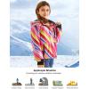 imageFARVALUE Girls Waterproof Skiing Jacket Windproof Winter Coat Warm Snow Coat with Removable Hood